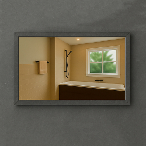 Огледало с PVC рамка Concrete 